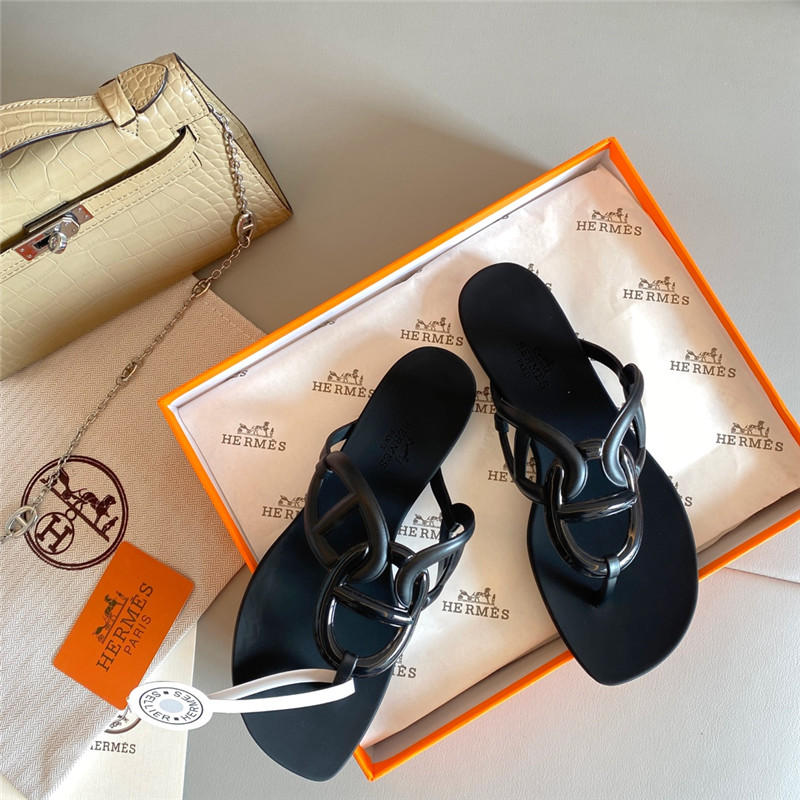 H**me5 new pig nose chain flip flops