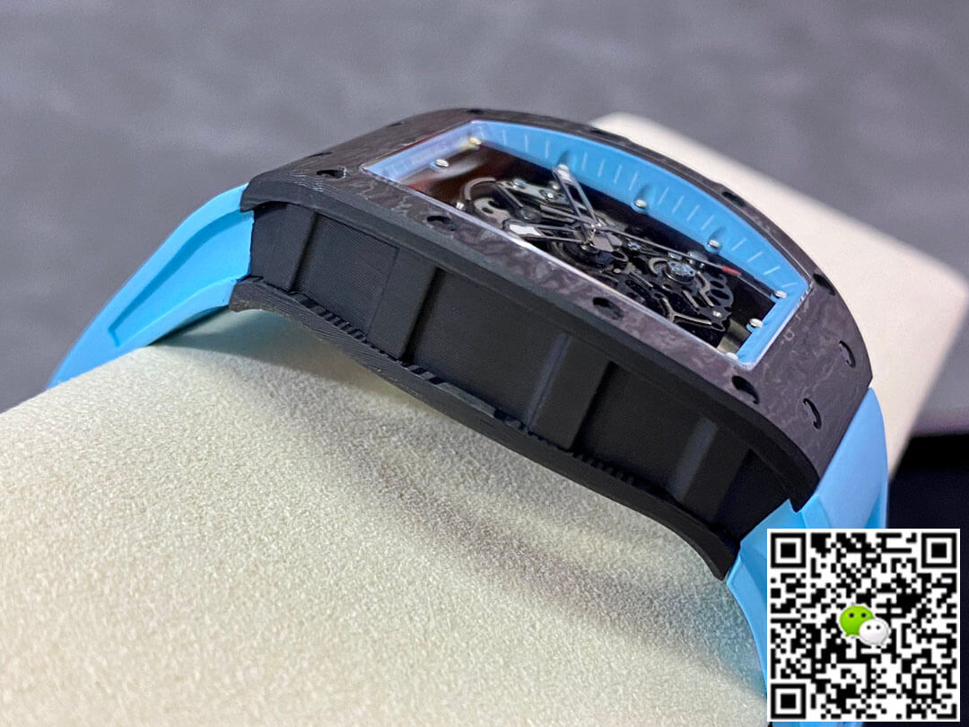 Replica Richard Mille RM-055 1:1 Best Edition BBR Factory Blue Strap