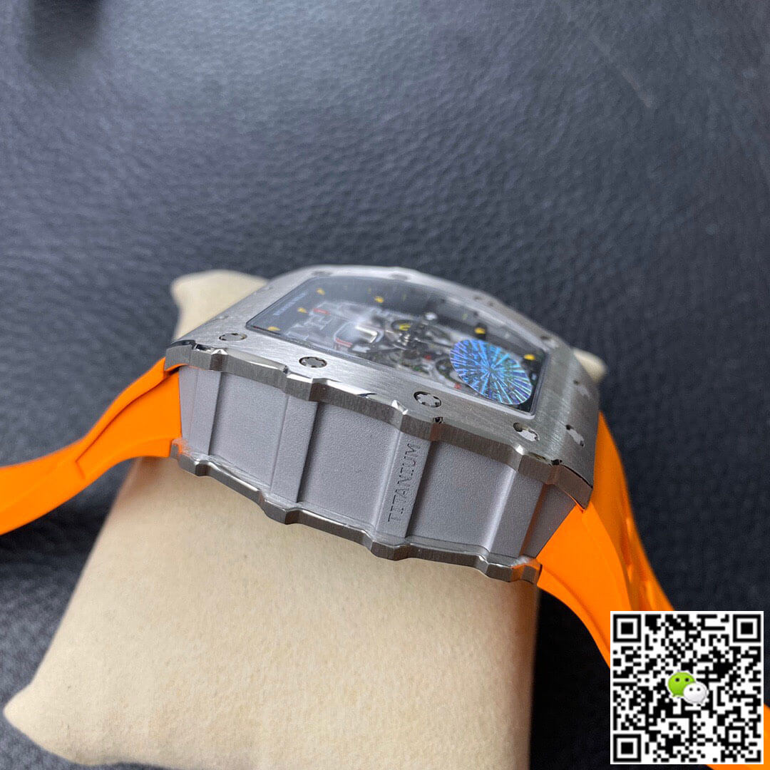 Replica Richard Mille RM11-03 1:1 Best Edition KV Factory Orange Strap