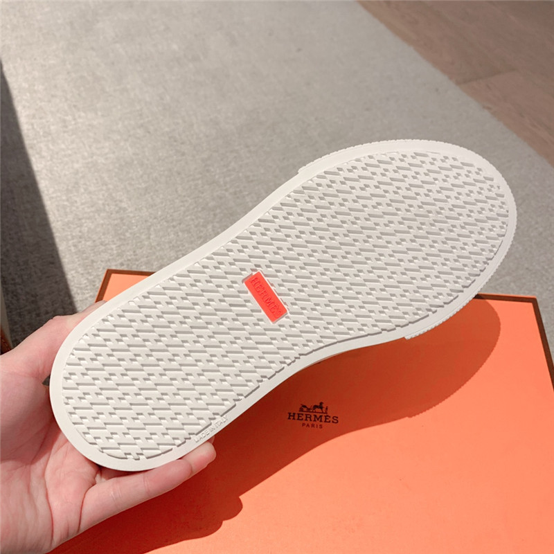 H**me5 British retro design white shoes