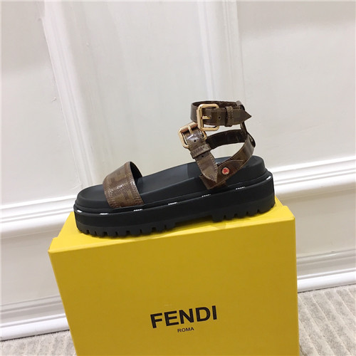 F**di platform sandals womens