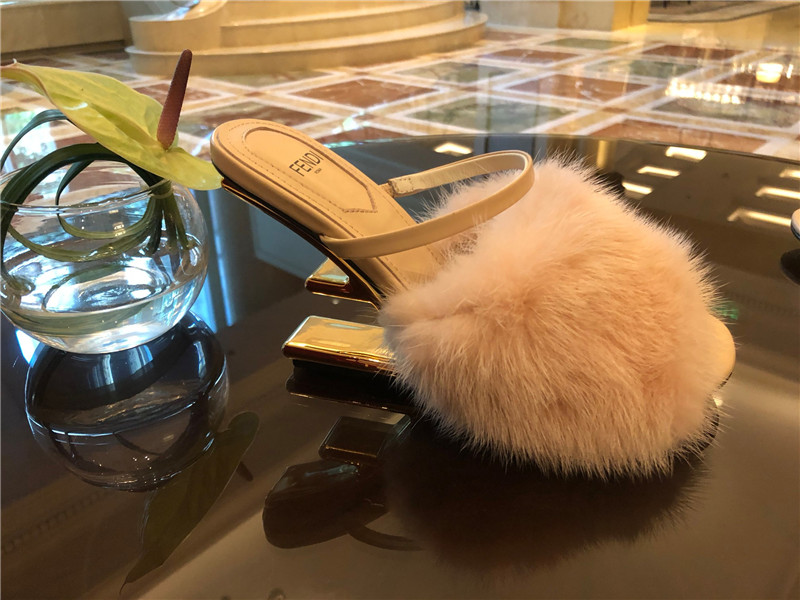 F**di first high-heeled sandal