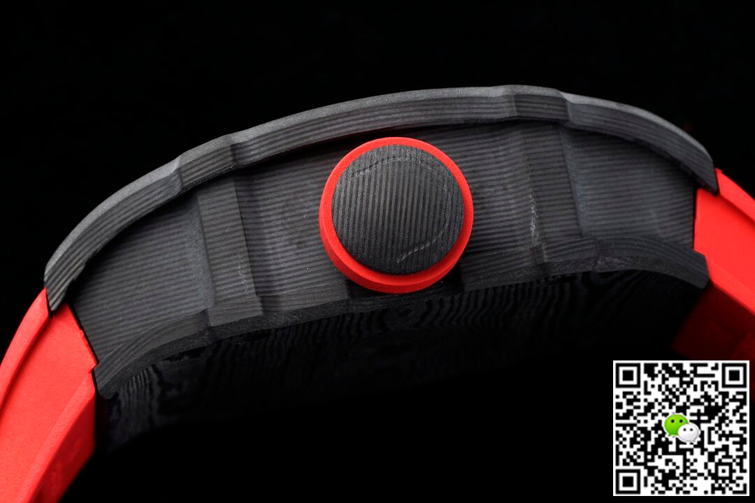 Replica Richard Mille RM27-03 Rafael Nadal Tourbillon 1:1 Best Edition RM Factory Red Rubber Strap