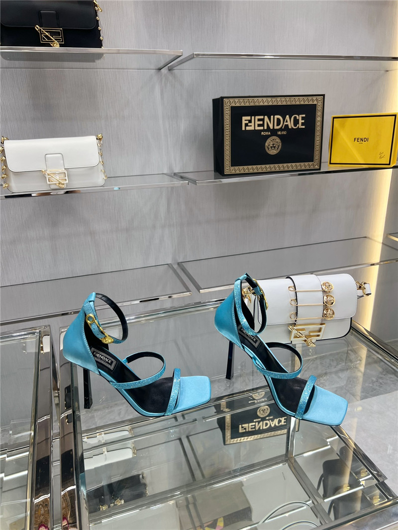 F**di joint catwalk show sandals