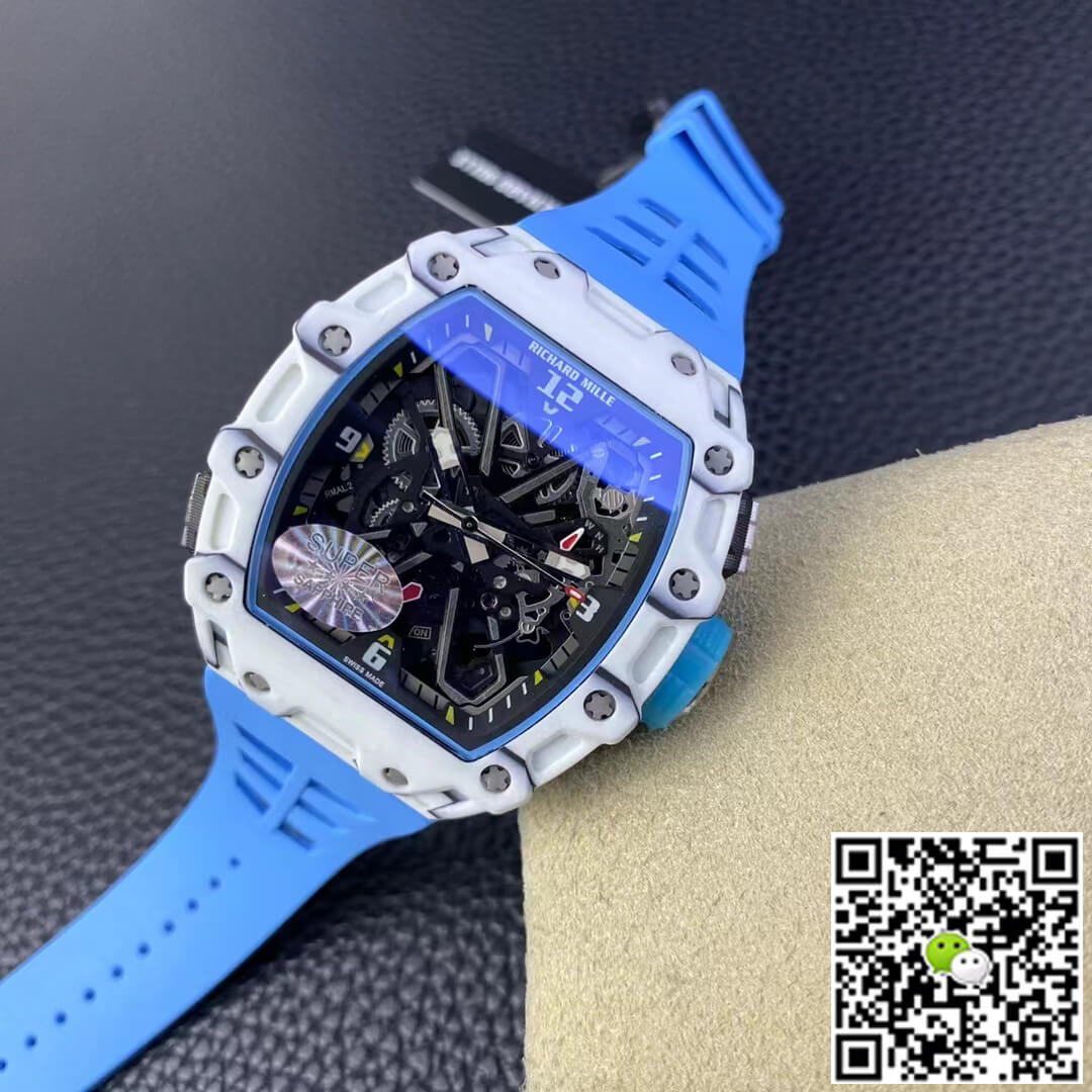 Richard Mille Replica RM35-03 1:1 Best Edition RM Factory White NTPT Carbon Fiber
