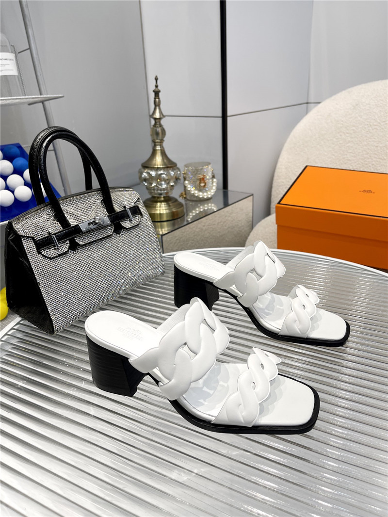 H**me5 pig nose high heel sandals