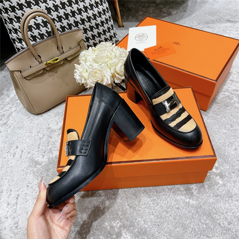 H**me5 dauphine mid heel mules