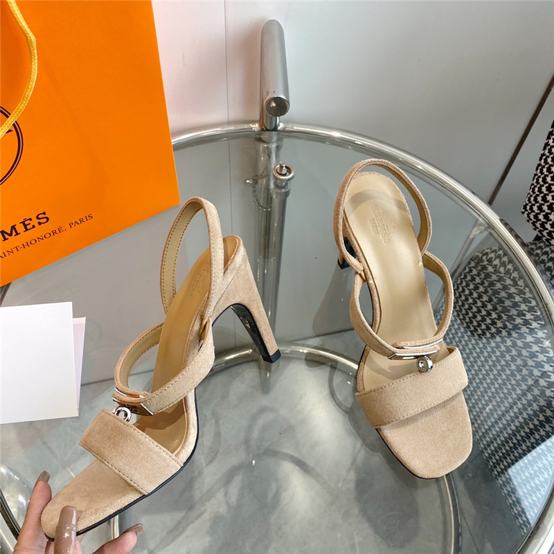 H**me5 Glamor Kelly buckle high-heeled sandals