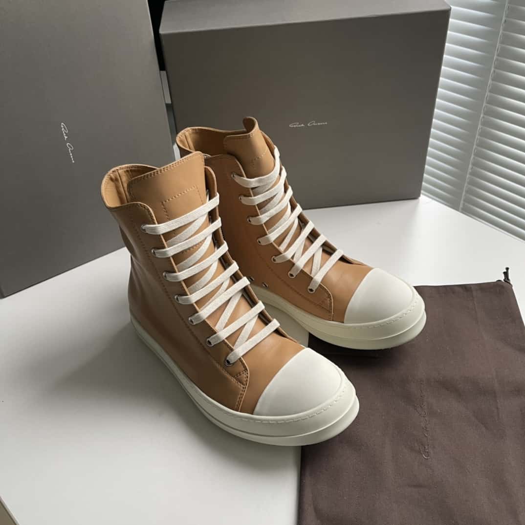 Rick Owen Dupes High-top Sneakers   RS008