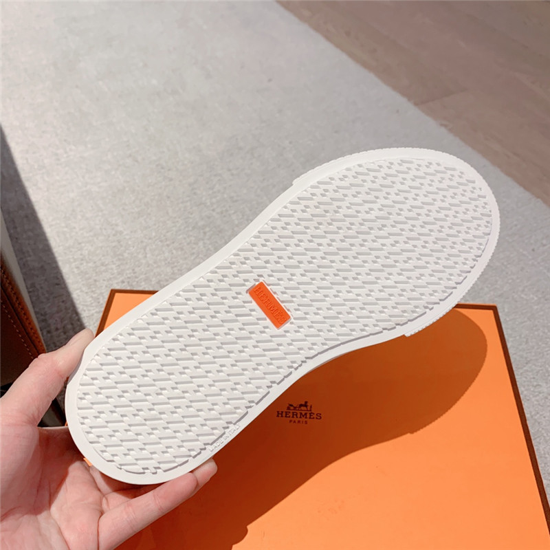 H**me5 British retro design white shoes