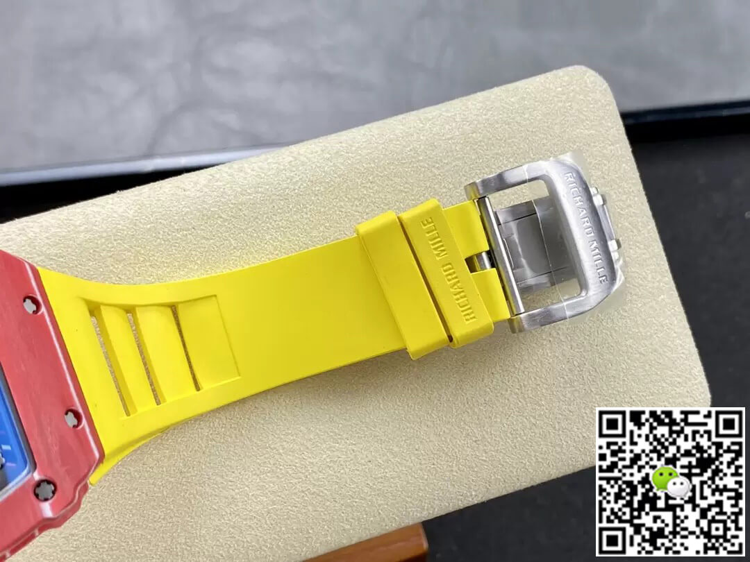 Richard Mille Replica RM35-02 1:1 Best Edition T+ Factory Red Carbon Fiber NTPT Case