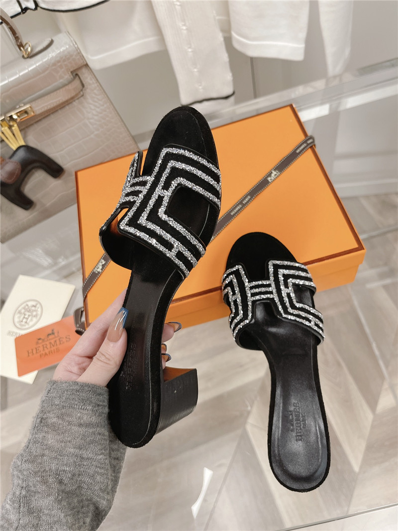 H**me5 Sandals Dupe chunky heel sandals slippers