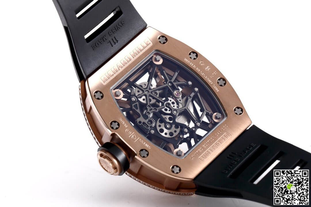 Replica Richard Mille RM035 Americas 1:1 Best Edition KV Factory D1am0nd Case