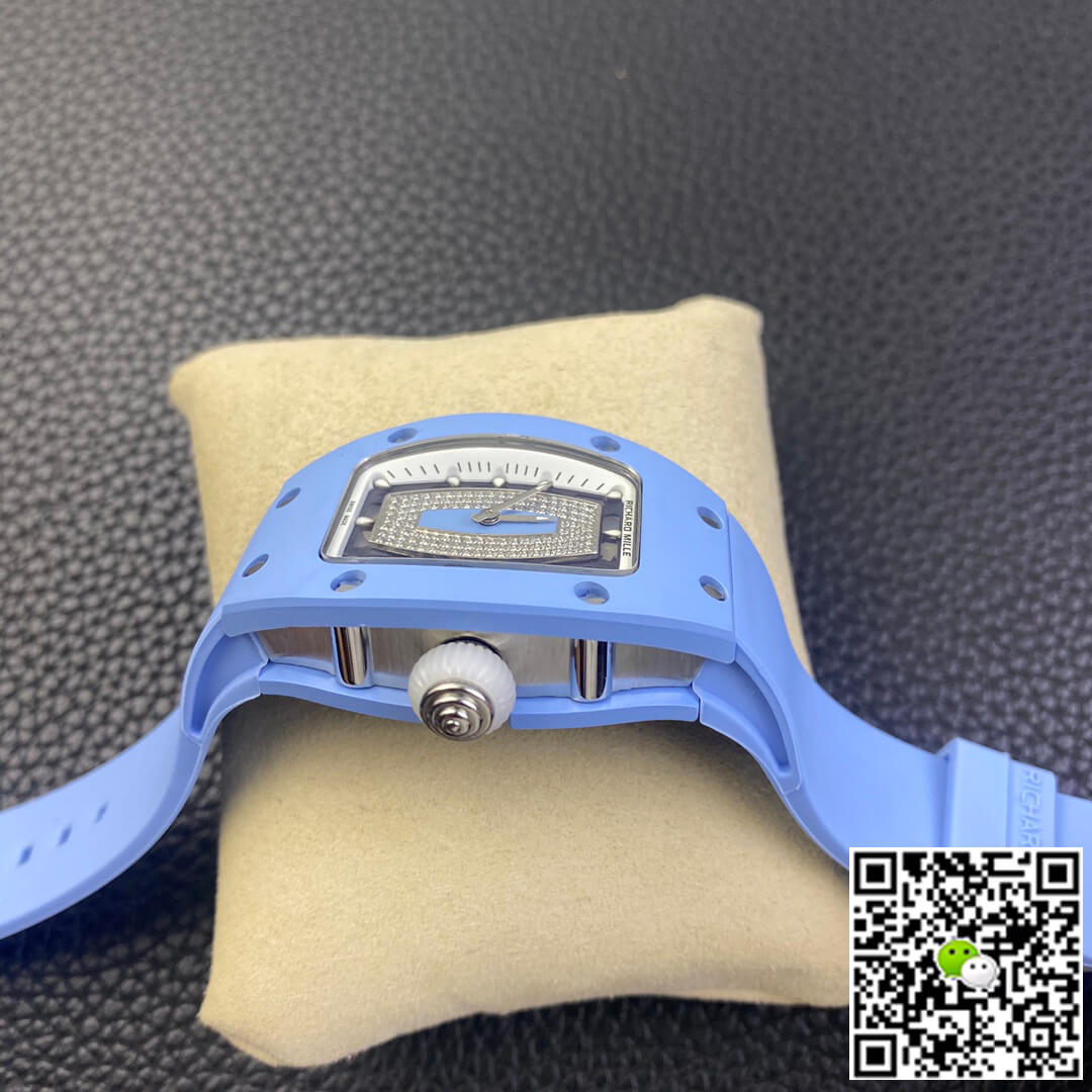 Richard Mille Replica RM 07-01 1:1 Best Edition RM Factory Blue Ceramic Case