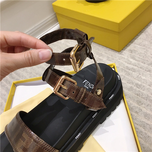 F**di platform sandals womens