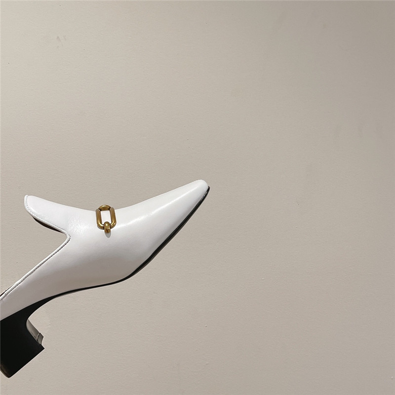 H**me5 muller chunky heel slippers