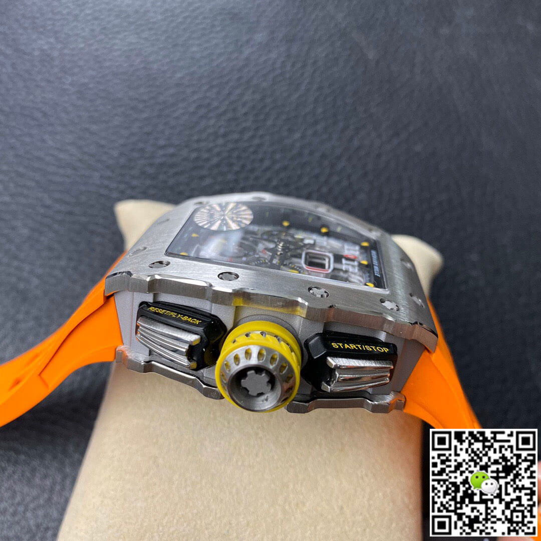 Replica Richard Mille RM11-03 1:1 Best Edition KV Factory Orange Strap