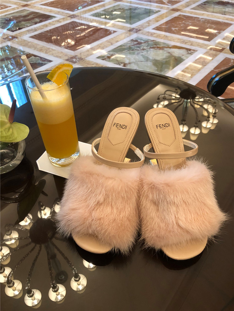 F**di first high-heeled sandal