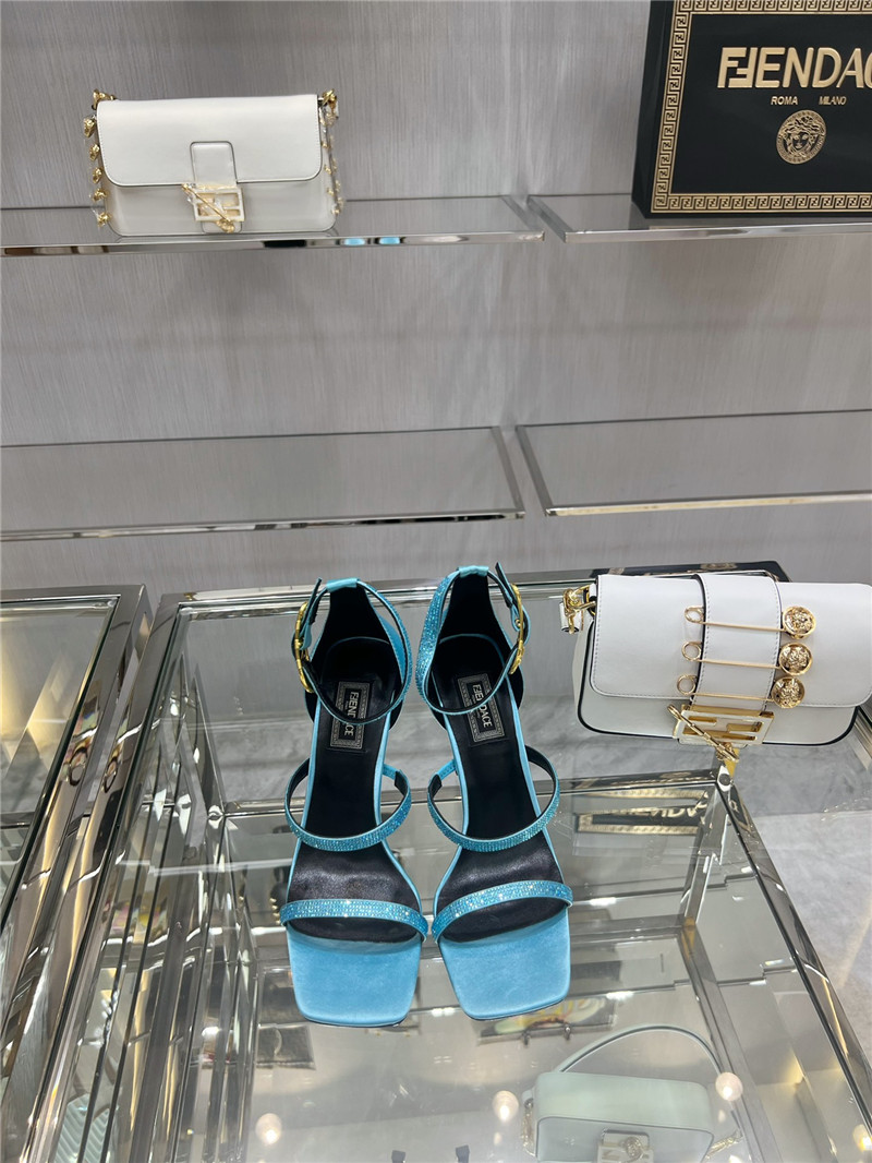 F**di joint catwalk show sandals