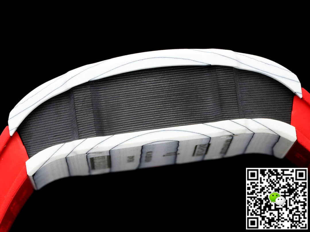 Replica Richard Mille RM27-02 Rafael Nadal Tourbillon 1:1 Best Edition RM Factory Red Rubber Strap