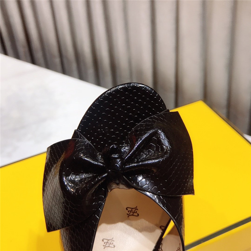 F**di Dupes block heel sandals