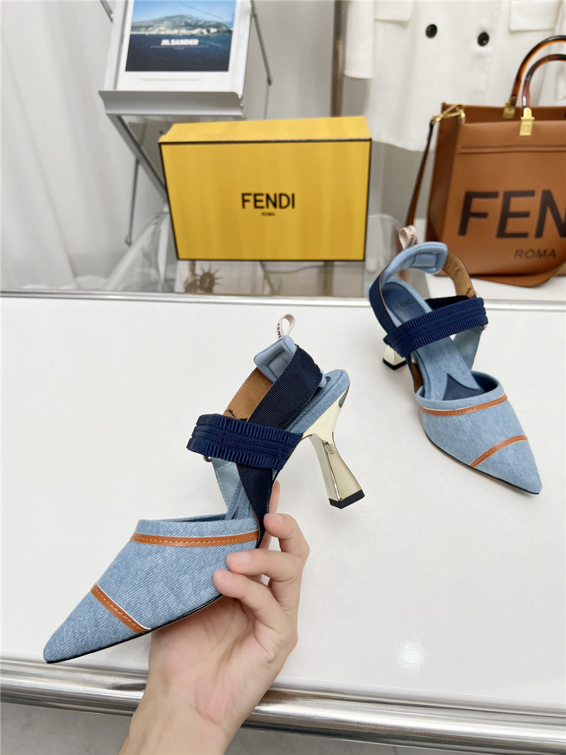 F**di hot fashion high heel sandals