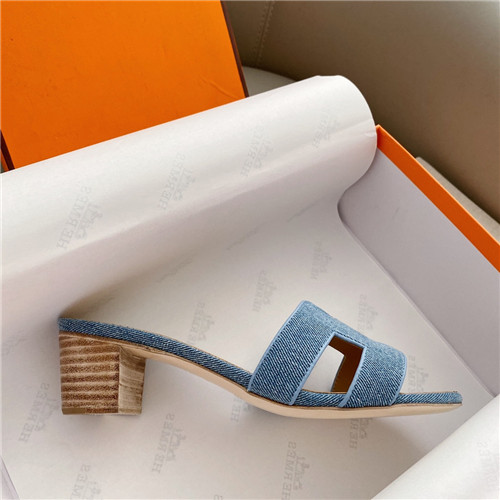 H**me5 oasis denim sandals