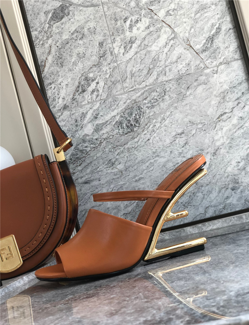 F**di first high-heeled sandal