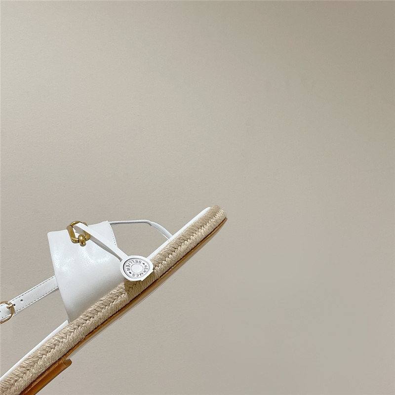 H**me5 knitted flat sandals