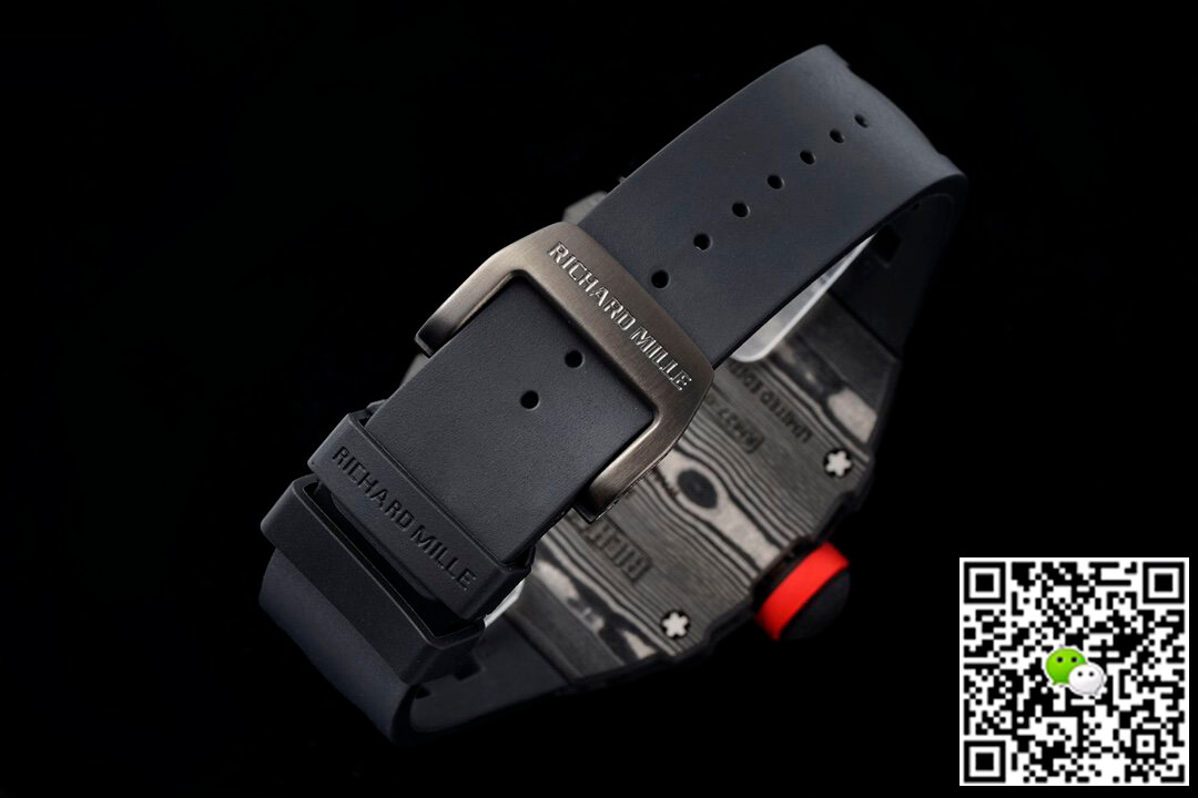 Replica Richard Mille RM27-03 Rafael Nadal Tourbillon 1:1 Best Edition RM Factory Black Rubber Strap