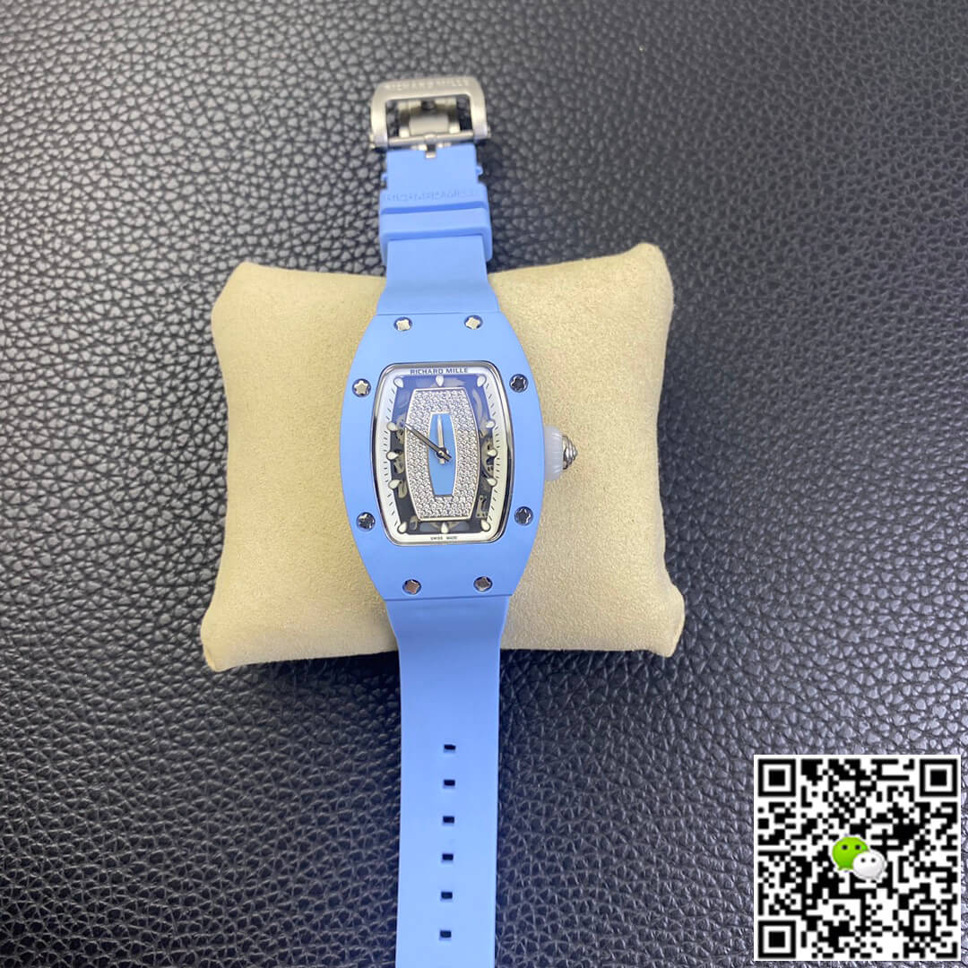 Richard Mille Replica RM 07-01 1:1 Best Edition RM Factory Blue Ceramic Case