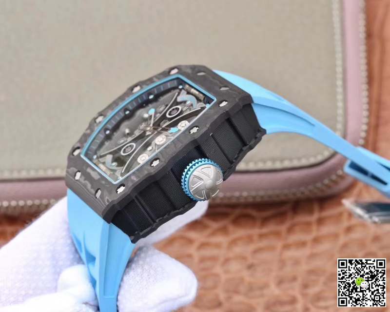 Replica Richard Mille RM53-01 1:1 Best Edition JB Factory Black Carbon Swiss Tourbillon Movement