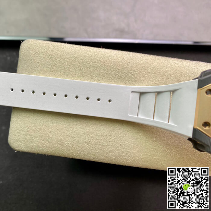 Replica Richard Mille RM21-01 1:1 Best Edition RM Factory Tourbillon Skeleton Dial White Strap