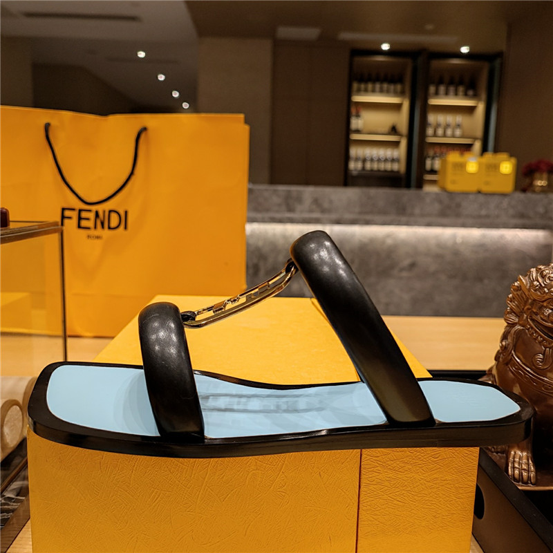 F**di flat beach sandals