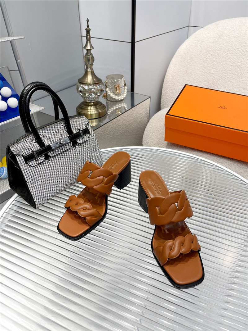 H**me5 pig nose high heel sandals