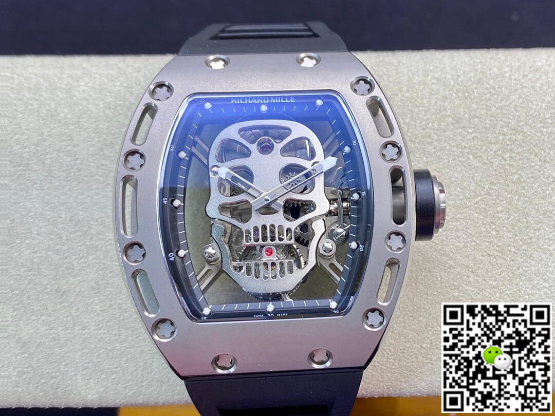 Replica Richard Mille RM052 Tourbillon 1:1 Best Edition EUR Factory Skull Dial
