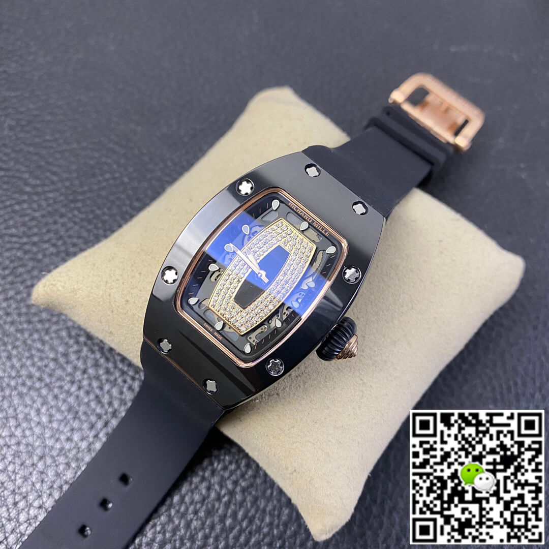 Richard Mille Replica RM 07-01 1:1 Best Edition RM Factory Blue Ceramic