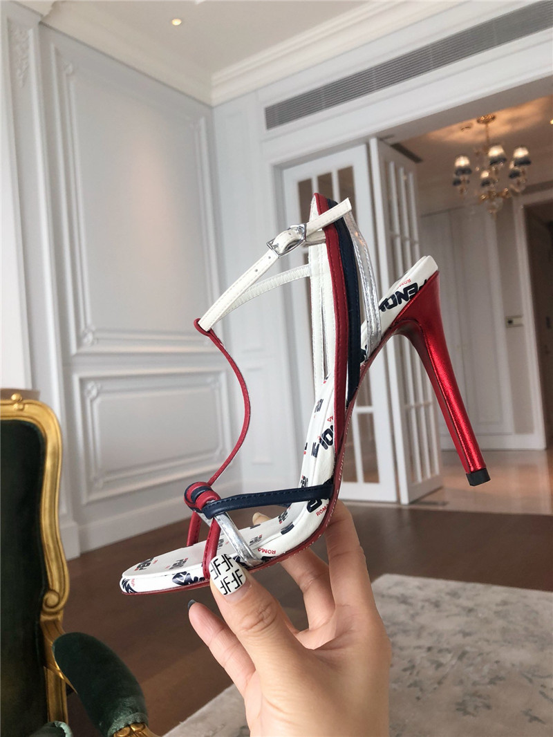 F**di sandals heels