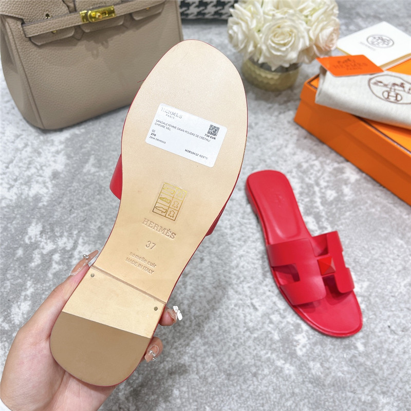 H**me5 Sandals Dupe summer new orange sandals