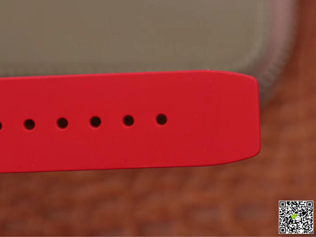 Replica Richard Mille RM53-01 1:1 Best Edition KV Factory TPT Carbon Fiber Red Strap