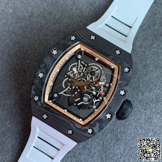 Replica Richard Mille RM055 1:1 Best Edition KV Factory V2 Skeleton Dial