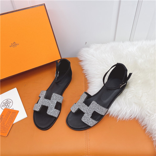 H**me5 flat sandals womens