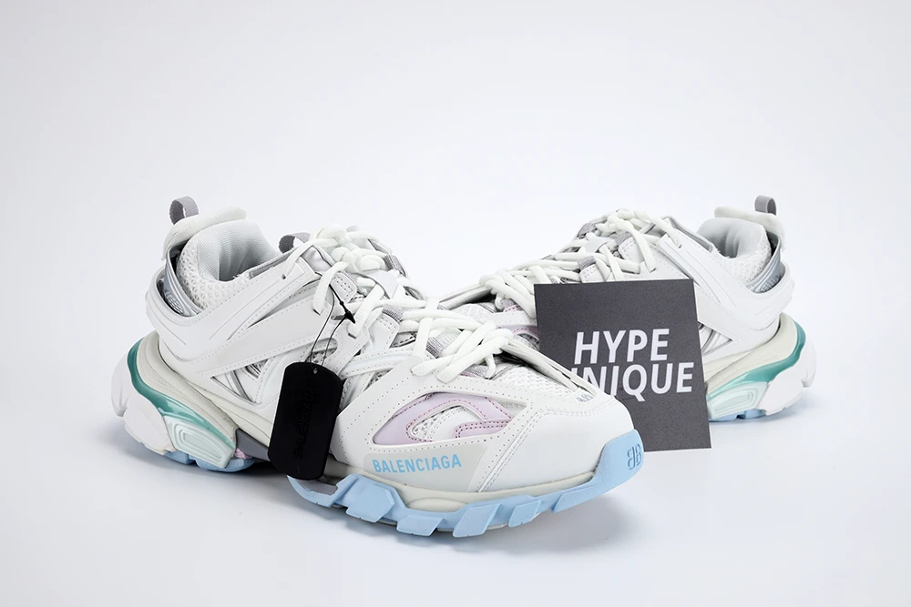 Ba1en*iaga TRIPLE-S WHITE ICE BLUE