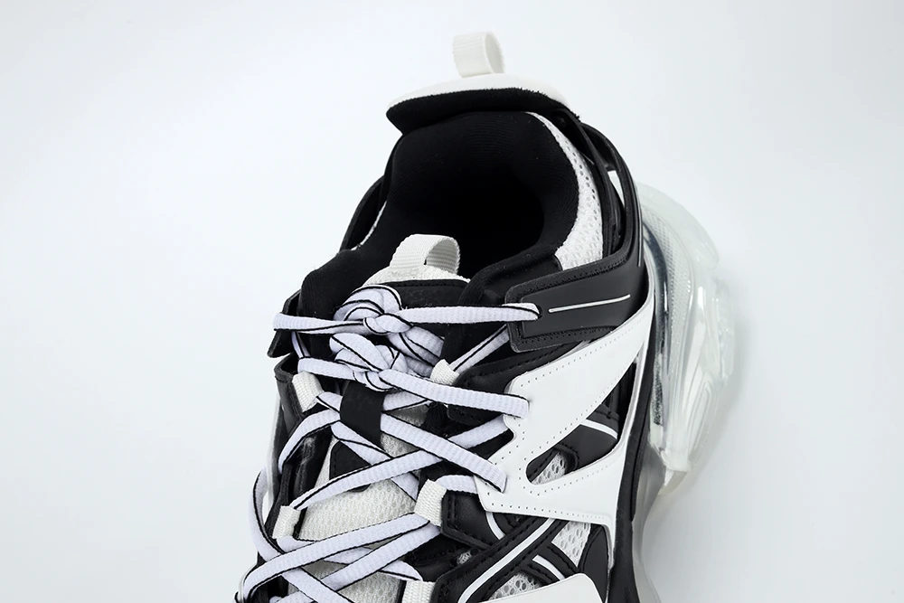 Ba1en*iaga TRACK NON-LED SNEAKER LUMINOUS WHITE BLACK