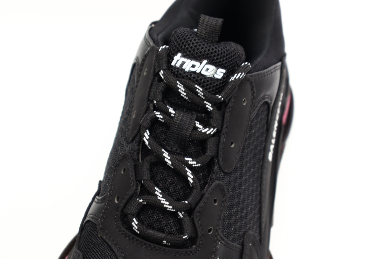 Ba1en*iaga Triple S   Black purple Replica