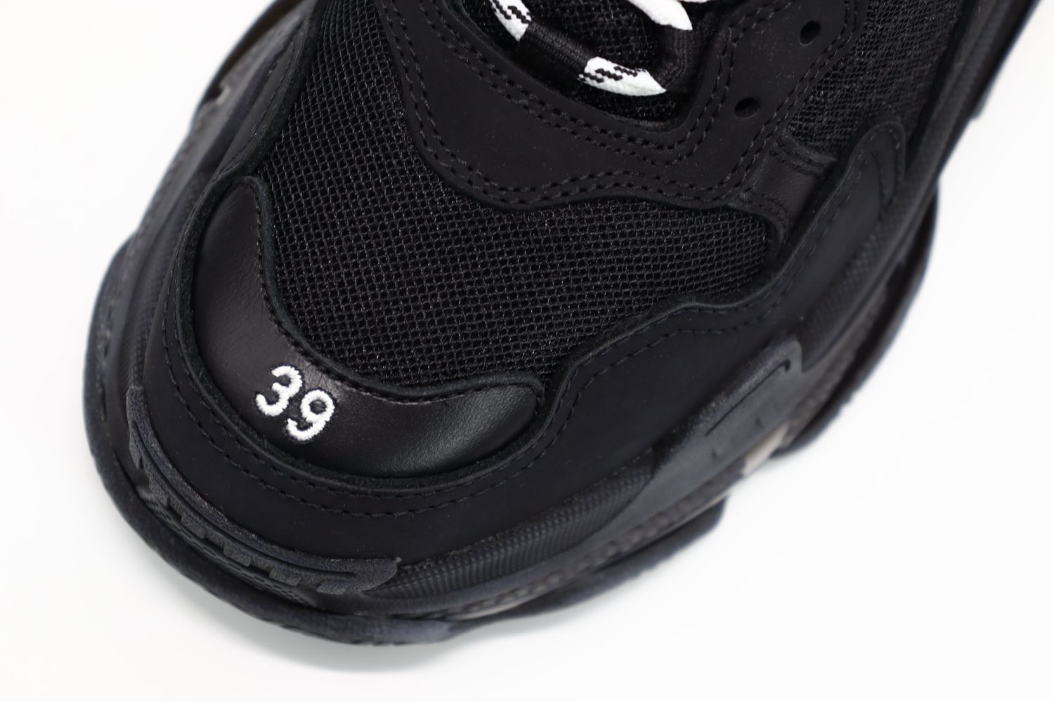 Ba1en*iaga Triple S Black Replica