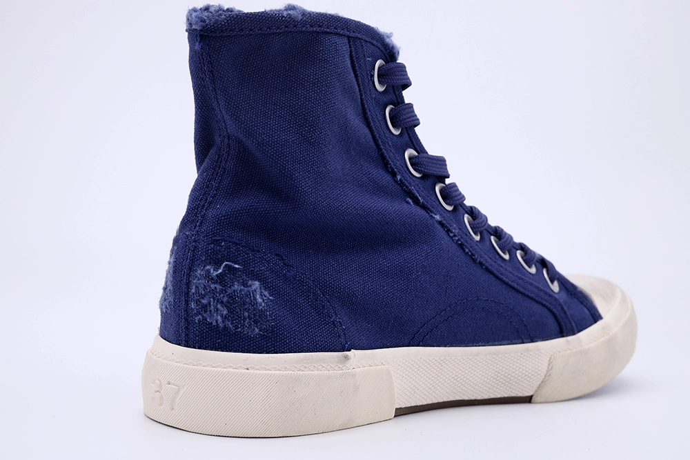 BEST QUALITY REPLICA Ba1en*iaga PARIS LOW SNEAKER IN BLUE HIGH
