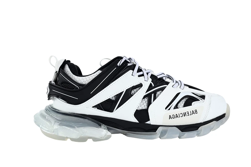 Ba1en*iaga TRACK NON-LED SNEAKER LUMINOUS WHITE BLACK