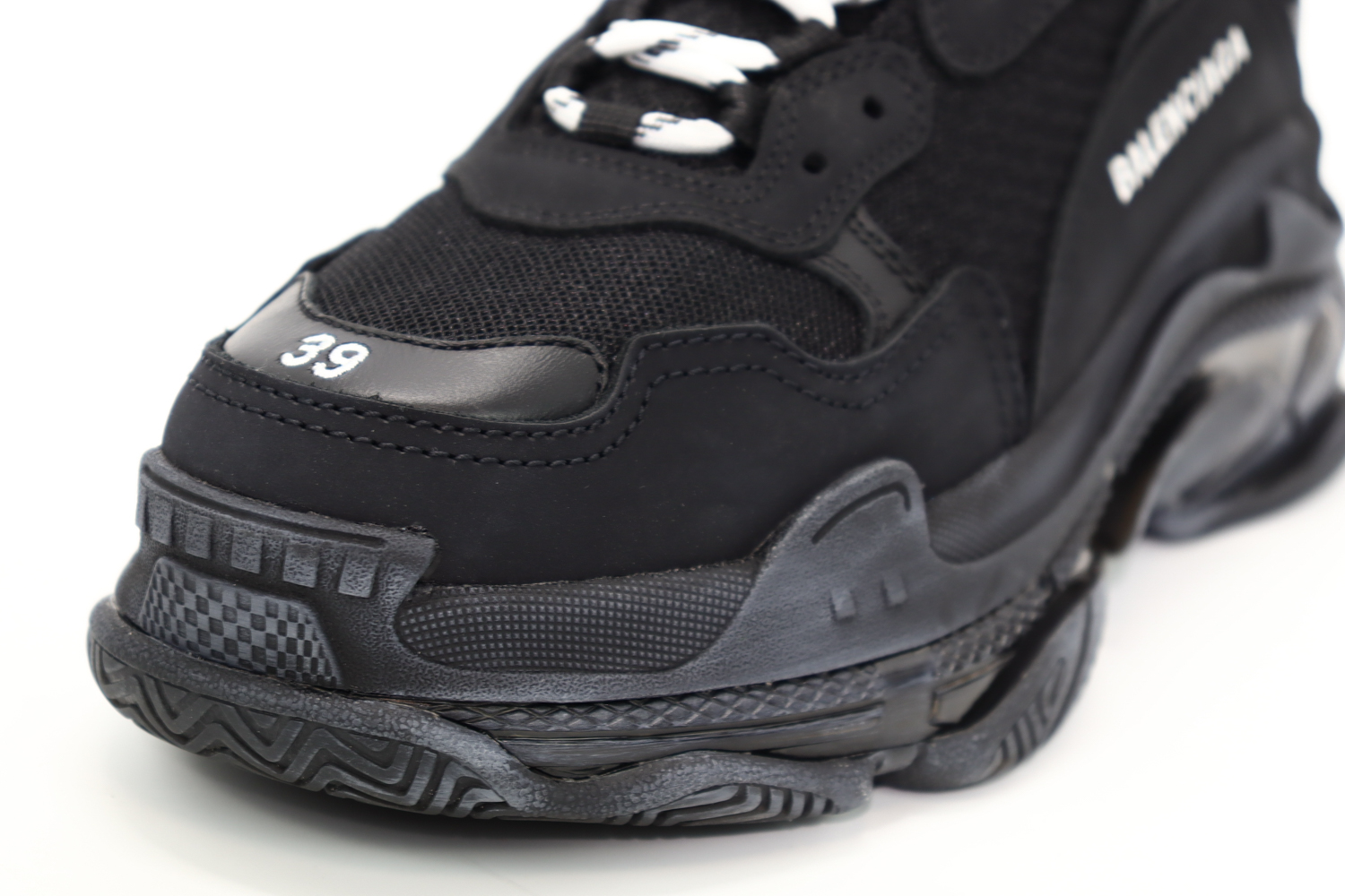 Ba1en*iaga Triple S Black Replica