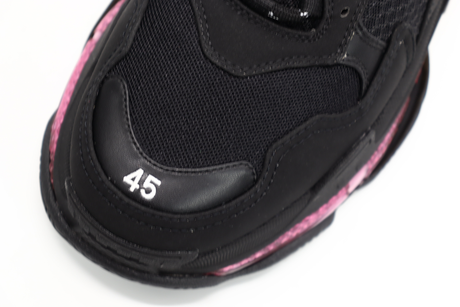 Ba1en*iaga Triple S   Black purple Replica